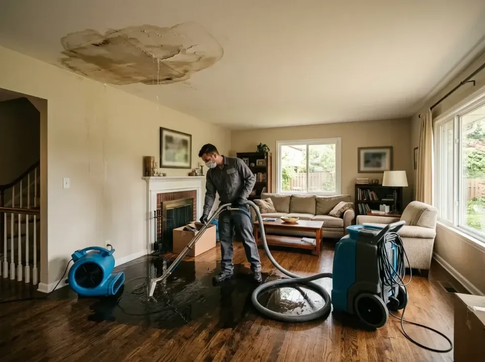 attic-pipe-burst-ceiling-drip-008 — frequently asked questions, Water Damage Restoration & Carpet Care in Mayville, WI